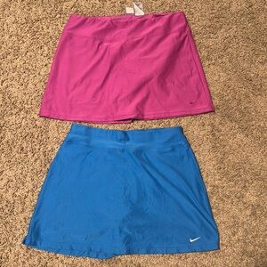 2 medium Nike skirts gently used